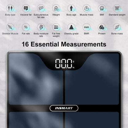 Digital Weight Scale Person Body Balance Inteligente Adult 180Kg Smart Body Fat Professional Scales Bioimpedance Scale